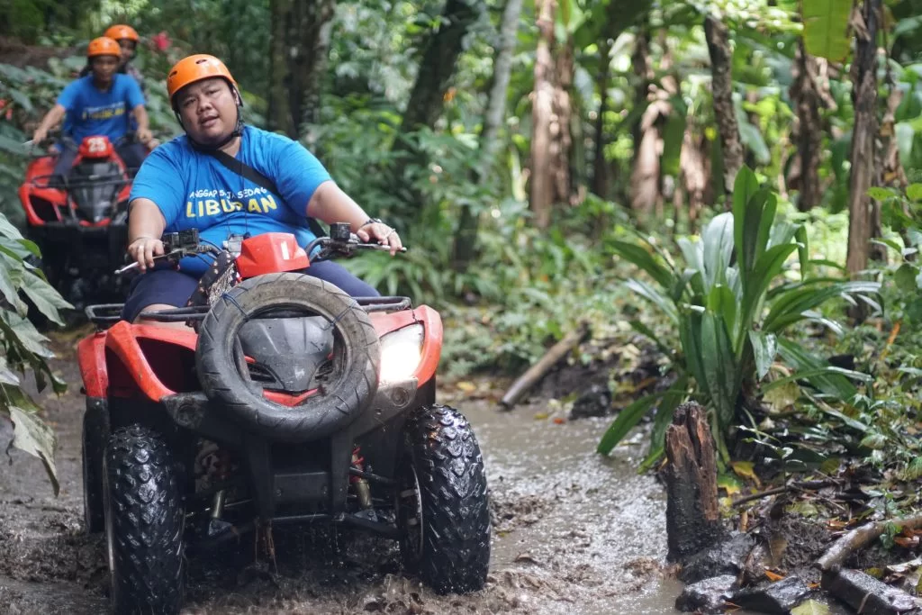 ATV adventure through Bali's rugged landscapes