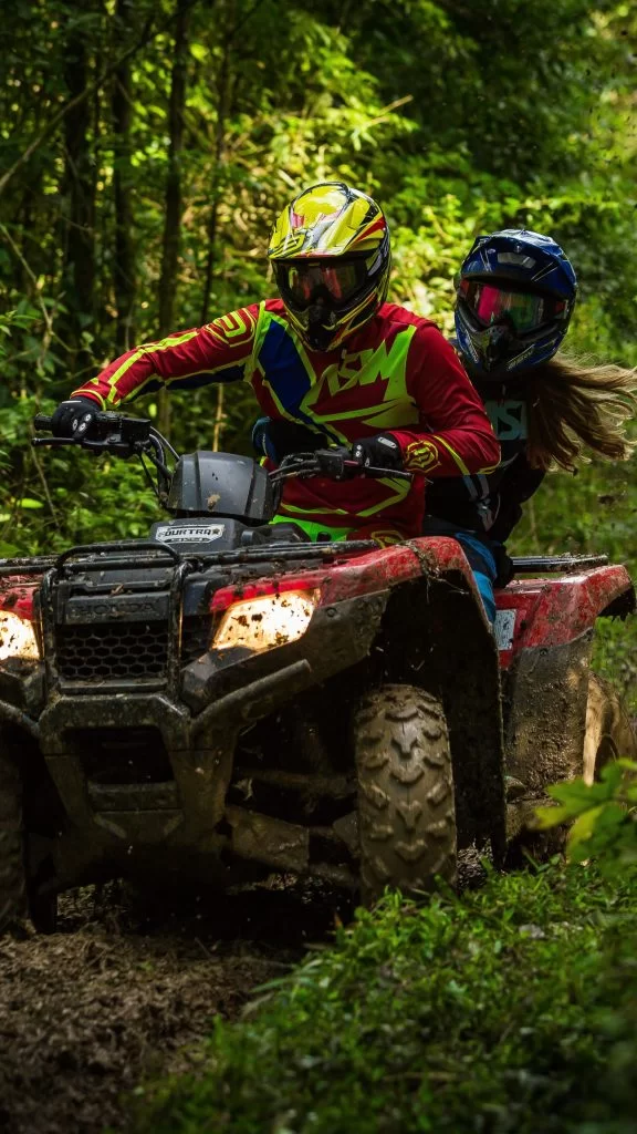 ATV ride through Bali's lush landscapes