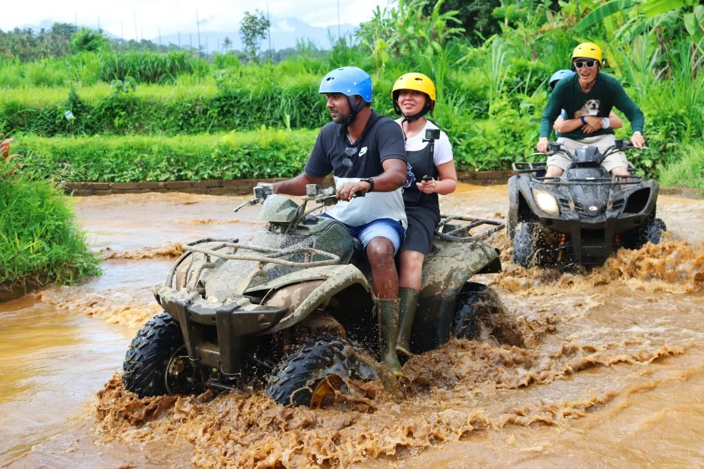 ATV exploring Bali's scenic routes