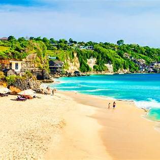 Crystal-clear waters and palm trees