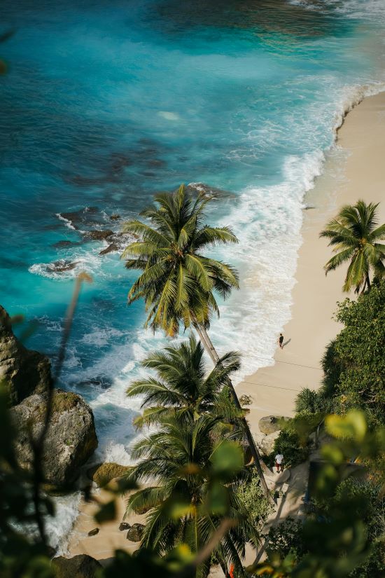 Relaxing beachside in Bali