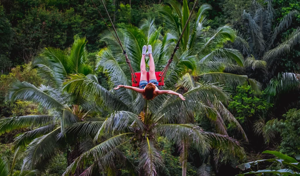 Jungle Swing in Bali